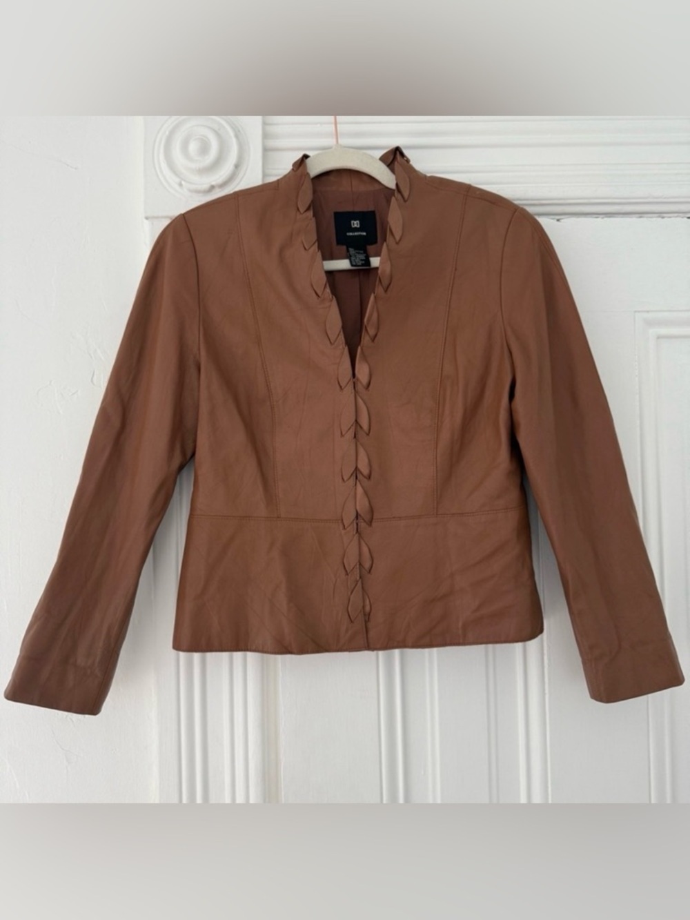 Collection B Brown Leather Jacket